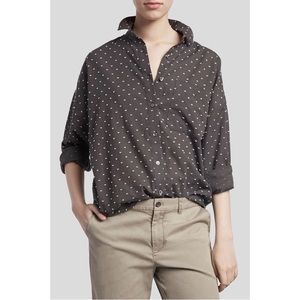 ATM Clipped Dot Boyfriend Shirt